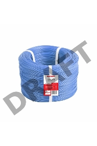 Провод ПГВА REXANT 1х0.50 мм², Cu, синий, бухта 500 м
