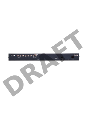 Переключатель электронный ATEN 8Port Cat 5 High Density KVM Over the NET