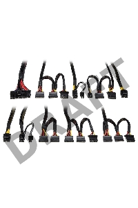 Блок питания Серверный 700W Exegate <RM-700ADS> APFC,2х8cm fan, 20+4pin/(4+4)pin+(4+4)pin , 2xPCI-E , 9xSATA