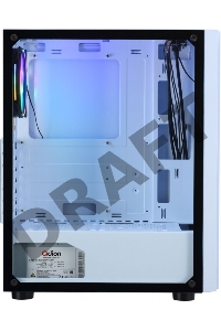 Корпус Formula CL-3302W RGB белый без БП ATX 2xUSB2.0 1xUSB3.0 audio bott PSU