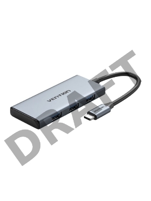 Мультифункциональный хаб Vention USB Type C 6 в 1