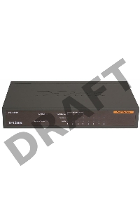 Сетевое оборудование D-Link DES-1008P/C1A Коммутатор 8 портовый 10/100, 4 порта c поддержкой PoE 802.3af