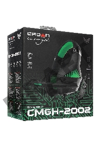Гарнитура игровая CROWN CMGH-2002 Black&green