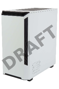 Корпус Hiper PW81 белый без БП ATX 3x120mm 2xUSB2.0 2xUSB3.0 audio bott PSU