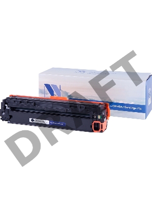 Картридж NVPrint CB540A/CRG716 Картридж NVPrint для принтеров Color LaserJet CP1215/1515/CM1518 (2200k) чёрный