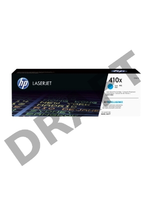 Тонер Картридж HP 410X CF411X голубой для HP LJ Pro M452/M477 (5000стр.)