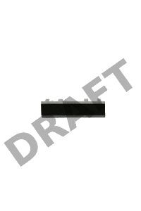 Тормозная площадка обходного лотка HP LJ 2300/2400/P3005/P3015/M3027/M3035/ CLJ 3500/3700 (RC1-0939) (о)