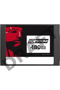 Твердотельный накопитель Kingston 480GB SSDNow DC500R (Read-Centric) SATA 3 2.5 (7mm height) 3D TLC