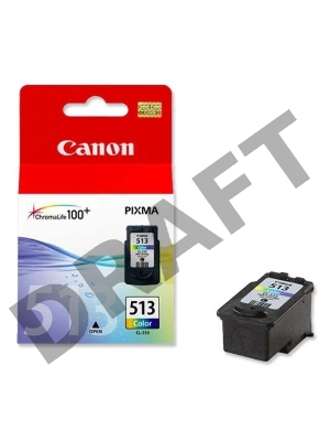 Картридж струйный CL-513 (2971B007) для Canon PIXMA MP240, PIXMA MP260, PIXMA MX320, PIXMA MX330  EMB (color), Трёхцветный, 13 мл.