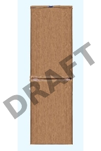 Холодильник DON R-297 DUB, дуб