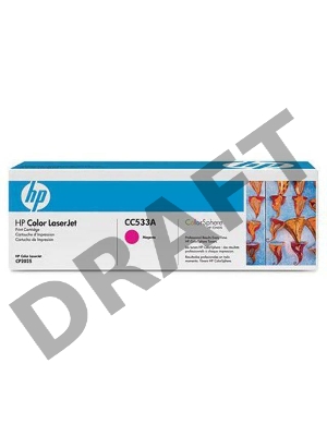Тонер-картридж HP CC533A пурпурный LJ CP2025/CM2320 (2800стр.)