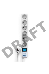 Фильтр-удлинитель Power Cube PRO, 5,0 м, LC контур, 16А/3,5кВт