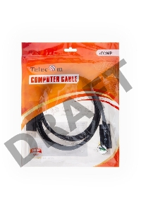 Кабель-переходник DisplayPort M-> HDMI M 4K@30Hz 1.8m Telecom [TA811-1.8M)
