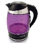 Чайник электрический Starwind SKG2217 1.8л. 2200Вт фиолетовый/черный (корпус: стекло)