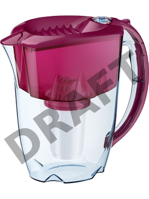 Кувшин Аквафор Престиж A5 вишневый 2.8л.