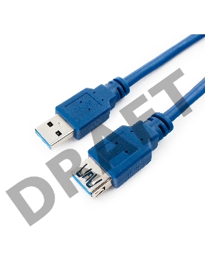 Кабель Gembird PRO CCP-USB3-AMAF-6, USB 3.0 кабель удлинительный 1.8м AM/AF  позол. контакты, пакет 