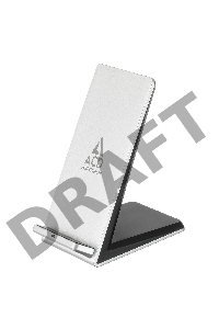 Зарядное устройство (ACD-W102S-F1S) 10Вт, беспроводная Qi, 2-катушки с QC, 5В/2А ~ 9В/1,8А RTL