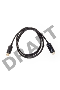 Кабель-переходник DisplayPort M-> HDMI M 4K@30Hz 1.8m Telecom [TA811-1.8M)