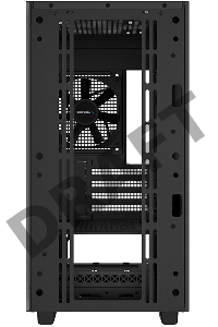 Корпус Deepcool CH370 черный без БП mATX 1x120mm 1xUSB2.0 1xUSB3.0 audio bott PSU