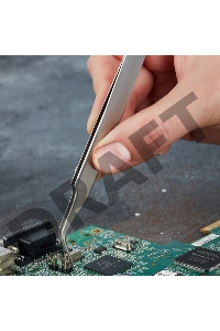 Пинцет изогнутый, узкий 125 мм (блистер) REXANT