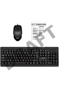 Набор SVEN KB-S320C клавиатура и мышь чёрные (USB, 105 кл, 4 кнопки, 1000 dpi)