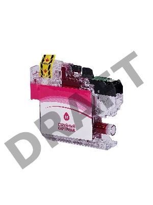 Струйный картридж Sakura LC3617M для Brother, пурпурный, 10 мл., 550 к.