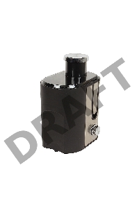 Соковыжималка BBK JC060-H02 600Вт, 2 скорости, резервуар для сока: 0.45 л, плавный запуск двигателя, черный/металлик