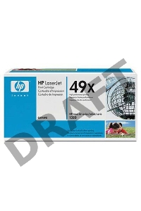 Тонер-картридж HP Q5949X черный для LaserJet 1320 6000 стр.