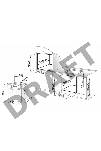 Духовой шкаф электрический Gefest ДА 602-01 К, встраиваемый