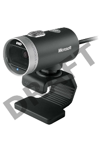 Цифровая камера Microsoft LifeCam Cinema USB 2.0, 1280x720, 5Mpix foto, автофокус, Mic, Black/Silver (6CH-00002)