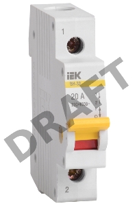 Выключатель нагрузки ВН-32 25А/1П ИЭК MNV10-1-025