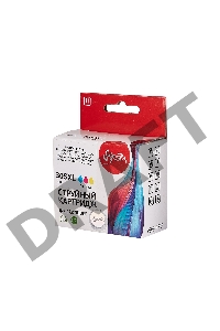 Струйный картридж Sakura 3YM63AE (№305XL Tri-colour) для HP, триколор, 11,6 мл., 200 к.