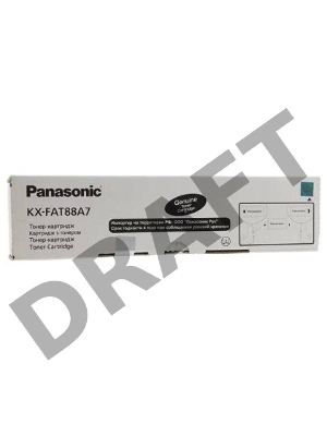 Тонер-картридж Panasonic KX-FAT88A/E(7)  {KX-FL401/402/403/FL423,  FLC411/412/413, (2000стр.)}