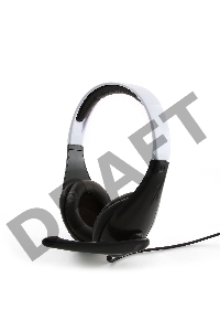 Наушники Gembird MHS-901 Гарнитура стерео ,черный\белый