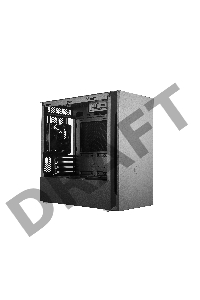 Корпус без БП Cooler Master Silencio S400, USB3.0x2, 1xSD card reader, 2x120 Fan, Steel Side Panel, mATX, w/o PSU