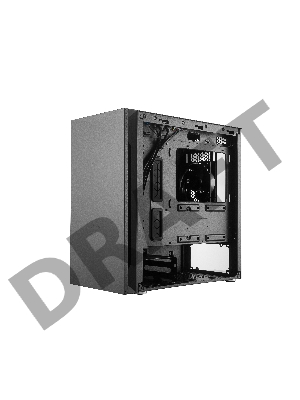 Корпус без БП Cooler Master Silencio S400, USB3.0x2, 1xSD card reader, 2x120 Fan, Steel Side Panel, mATX, w/o PSU