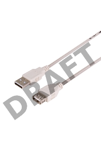Кабель REXANT (18-1114) Шнур  USB-А (male) - USB-A (female)  1.8M