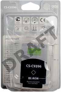 Картридж струйный Cactus CS-C9396 черный для №88 HP Officejet Pro K550 (72ml)
