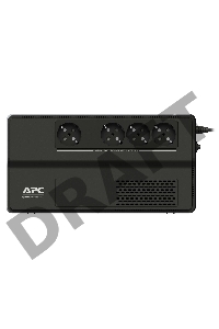 Источник бесперебойного питания APC Back-UPS BV1000I-GR 600Вт 1000ВА черный