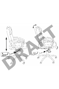 Кресло руководителя Бюрократ T-800N/BLACK черный кожа крестовина хром