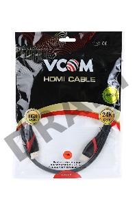 Кабель HDMI 19M/M ver. 2.0 black red, 1m VCOM <CG525-R-1.0> Кабель HDMI 19M/M ver. 2.0 black red, 1m VCOM <CG525-R-1.0>