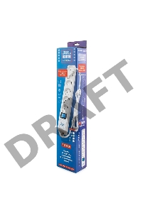 Фильтр-удлинитель Power Cube PRO, 5,0 м, LC контур, 16А/3,5кВт