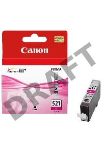 Картридж струйный CLI-521M (2935B004) для Canon Pixma iP3600, 4600, MP540 ,MP620, MP630, MP980, Пурпурный, 520стр.