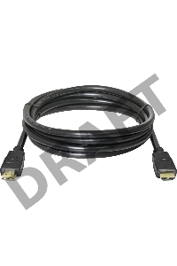 Кабель Defender HDMI-07 HDMI M-M, ver 1.4, 2.0 м Defender Цифровой кабель HDMI-07 HDMI M-M, ver 1.4, 2.0 м