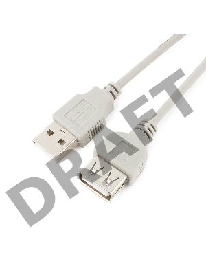 Кабель Gembird CC-USB2-AMAF-15 USB 2.0 кабель удлинительный 4.5м AM/AF , пакет