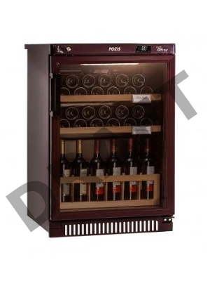Винный шкаф POZIS ШВ-39 вишневый