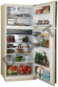 Холодильник Sharp SJ-XE59PMBE бежевый (двухкамерный)