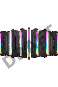 Память оперативная Corsair DDR4, 3600MHz 32GB 4x8GB DIMM, Unbuffered, 18-22-22-42, XMP 2.0, VENGEANCE RGB PRO Heatspreader, RGB LED, 1.35V