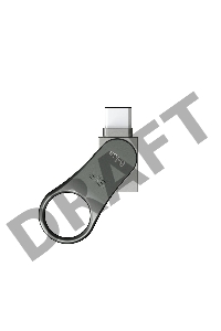 Флеш Диск 16GB USB Drive <USB 3.0> Silicon Power Mobile C80 USB 3.0 + Type C (SP016GBUC3C80V1S)