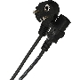Кабель компьютер-розетка 220V (EURO) <VDE> 3G0,75mm2 VCOM {CE021-CU} 1,8м